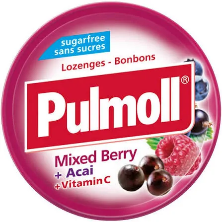 Pulmoll Mixed Berry & Acai Lozenges